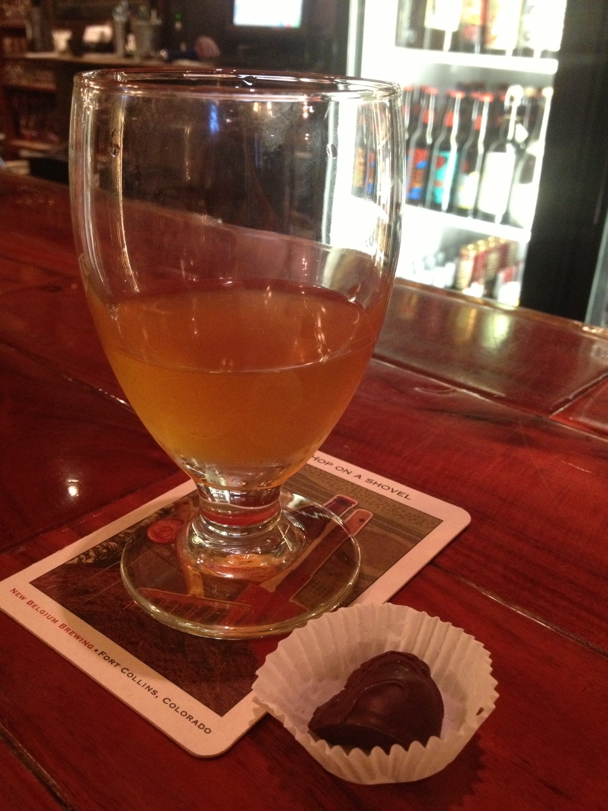 Finding the perfect beer and chocolate pairing at The Bier Garden.