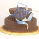Chocolate Baby Shower Smash Cake