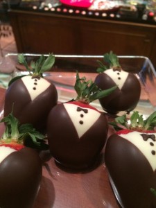 tuxedo strawberries