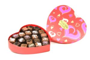 Valentine Sea Salt Caramels