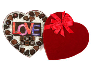 Heart Shaped Box Handmade Chocolate