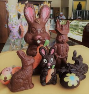 Handmade Chocolate Bunnies